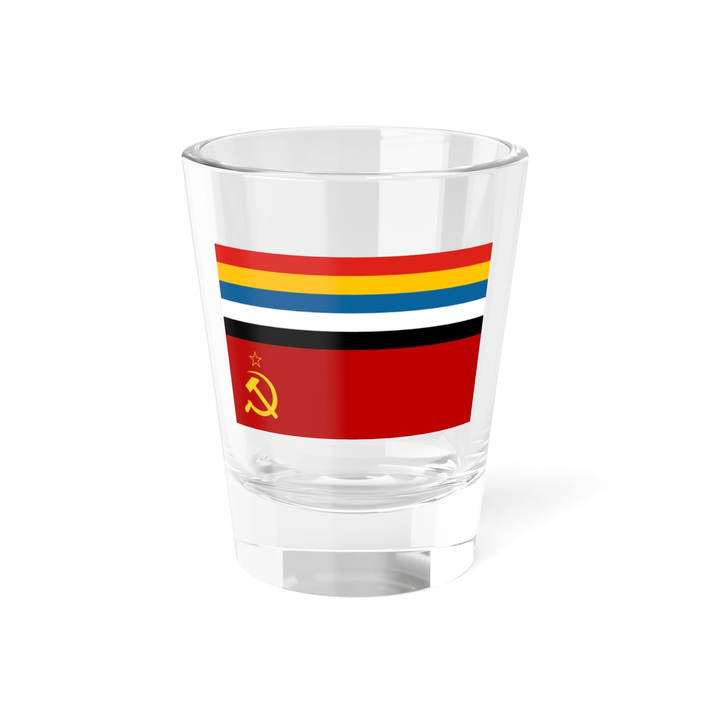Flag of CER 1925 (China) Shot Glass 1.5oz