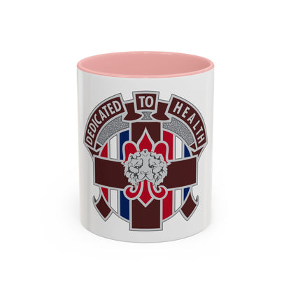 807 Medical Brigade 2 (U.S. Army) Accent Coffee Mug
