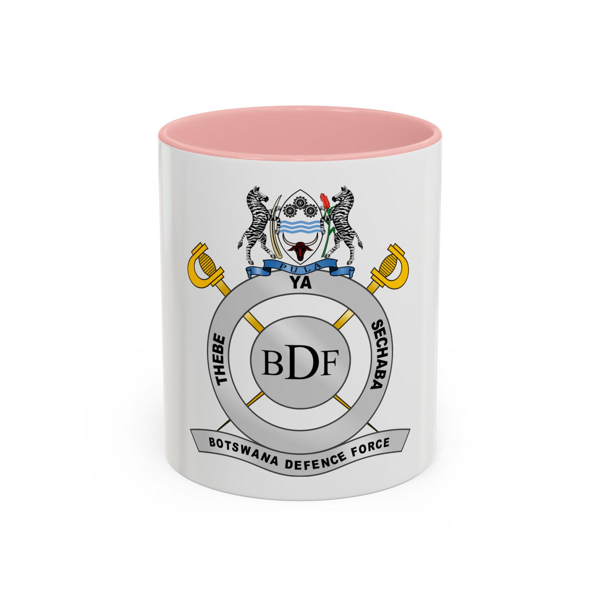 Botswana Defence Force - Accent Coffee Mug