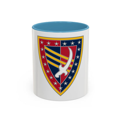 38 Sustainment Brigade (U.S. Army) Accent Coffee Mug