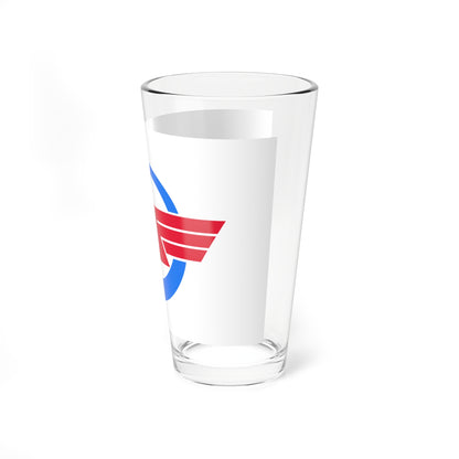 Flag of Akasaki Tottori 1954-2004 (Japan) Pint Glass 16oz