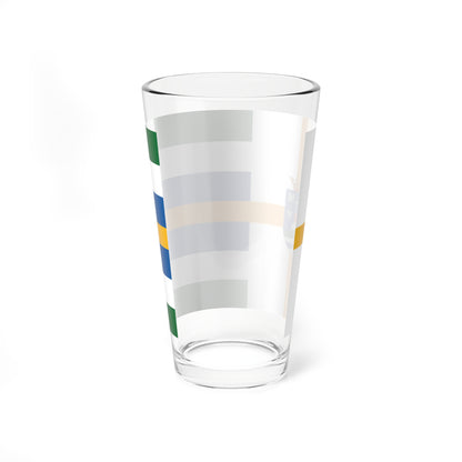 Flag of Balatonszolos (Hungary) Pint Glass 16oz
