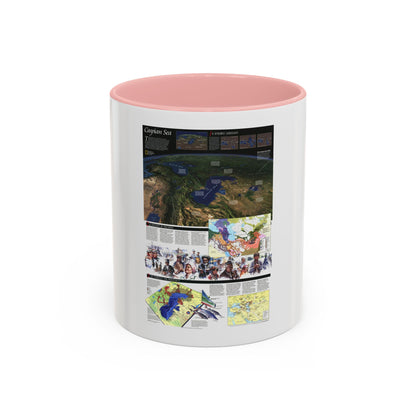 Caspian Sea (1999) (Map) Accent Coffee Mug