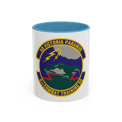 6 Combat Training Squadron ACC (U.S. Air Force) Accent Coffee Mug