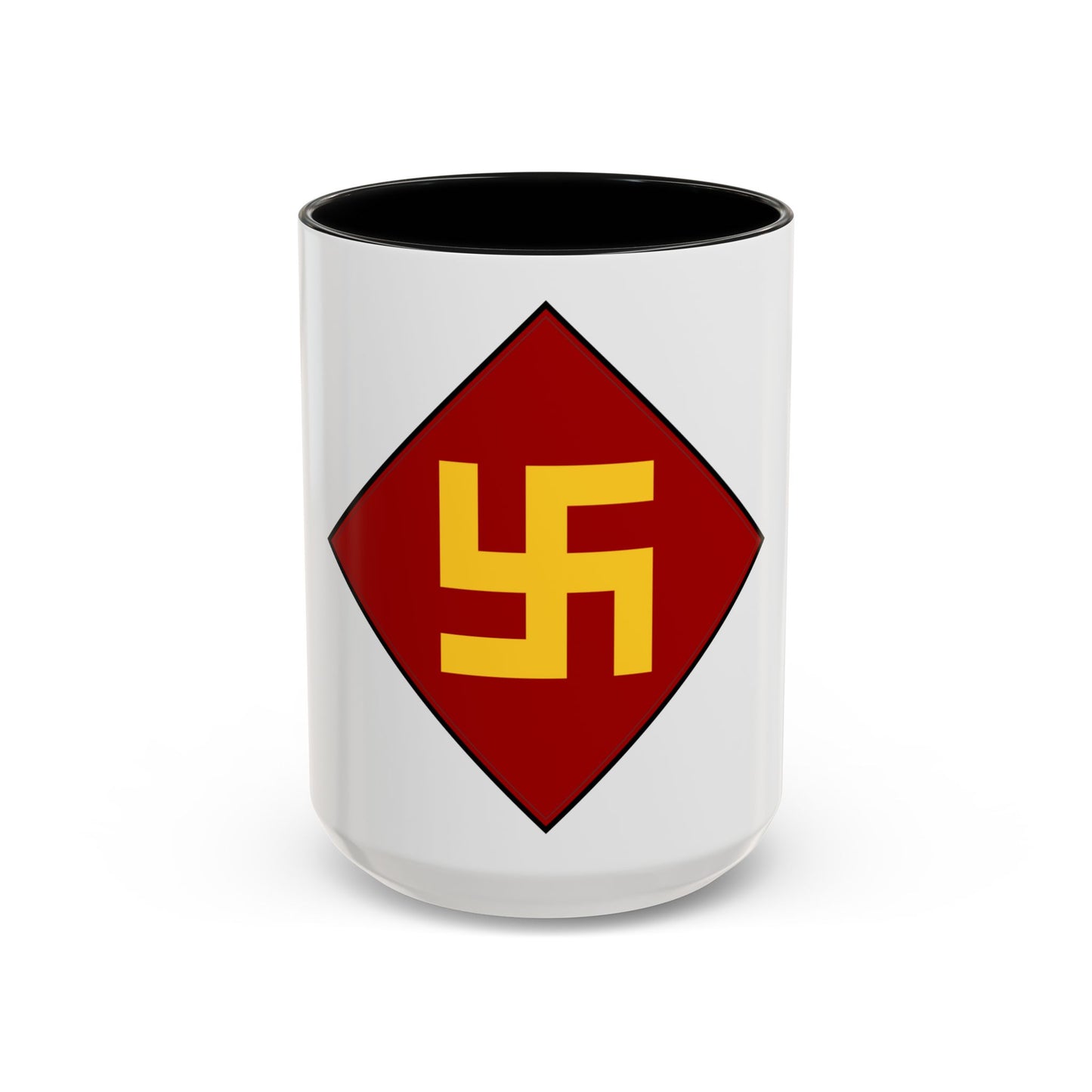 Patch of the 45th Infantry Division 19241939 (U.S. Army) Accent Coffee Mug