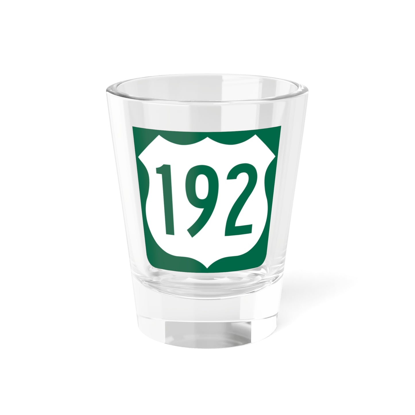 US 192 FL reversed (Florida) (Road Sign) Shot Glass 1.5oz