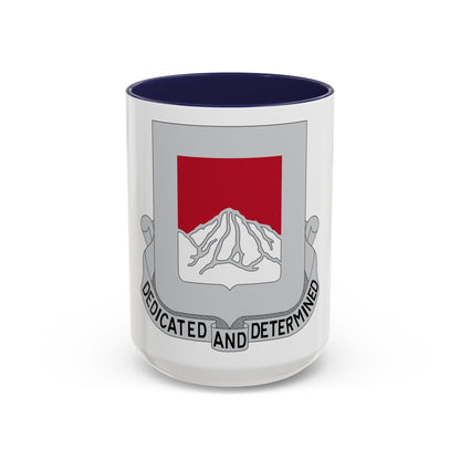 237 Engineer Battalion (U.S. Army) Accent Coffee Mug