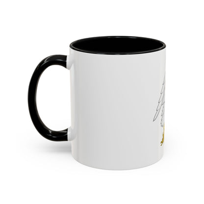 Silver Falcon Badge - Accent Coffee Mug