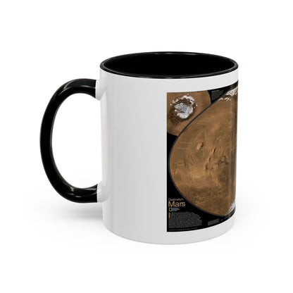 Space - MARS (2001) (Map) Accent Coffee Mug