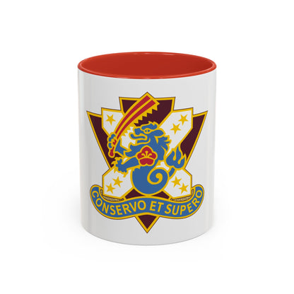 161 Medical Battalion (U.S. Army) Accent Coffee Mug