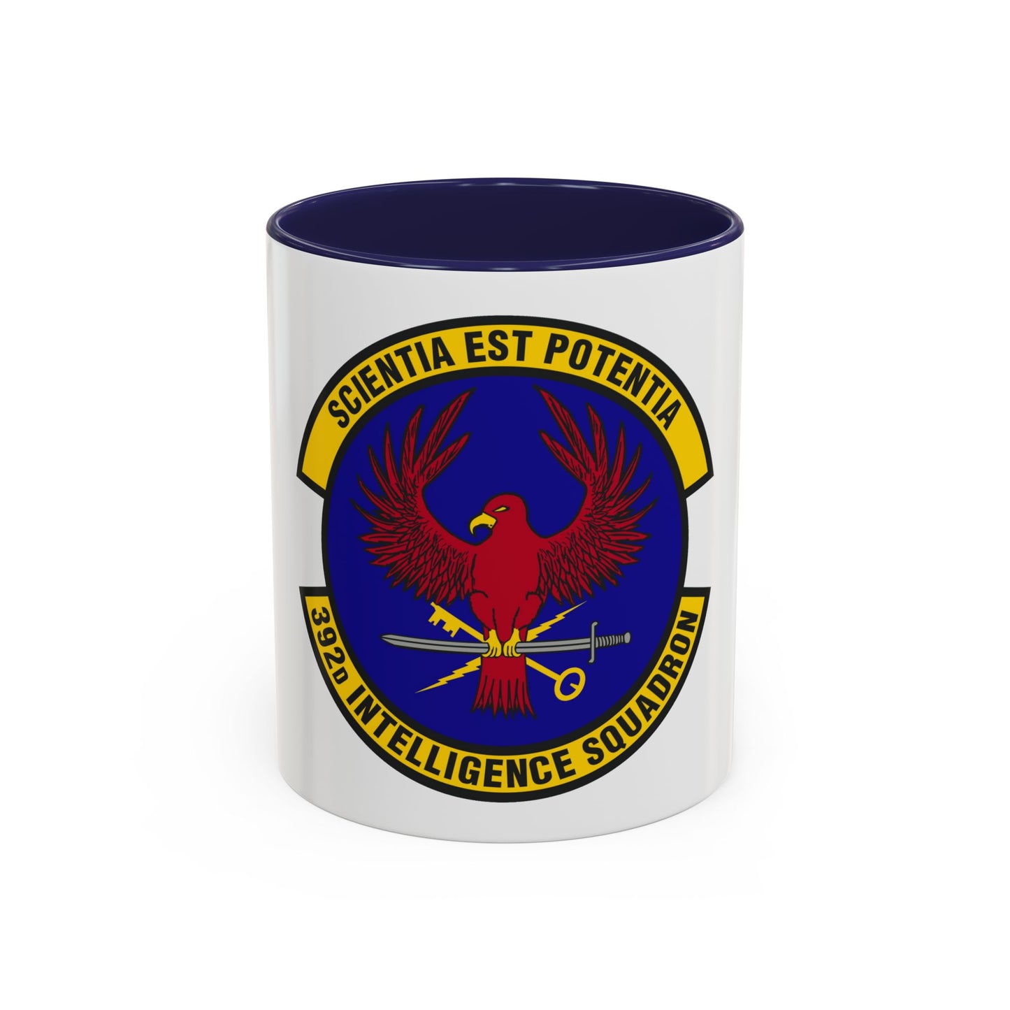 392 Intelligence Squadron ACC (U.S. Air Force) Accent Coffee Mug
