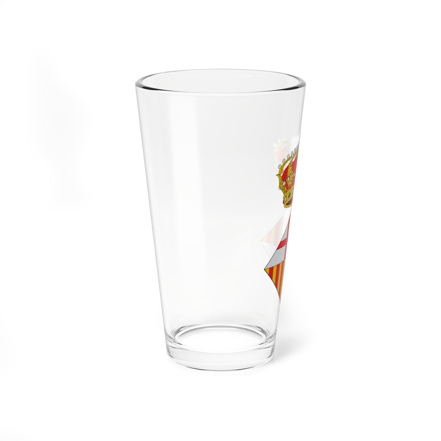 Escudo de Barcelona (Spain) (Coat of Arms) Pint Glass 16oz