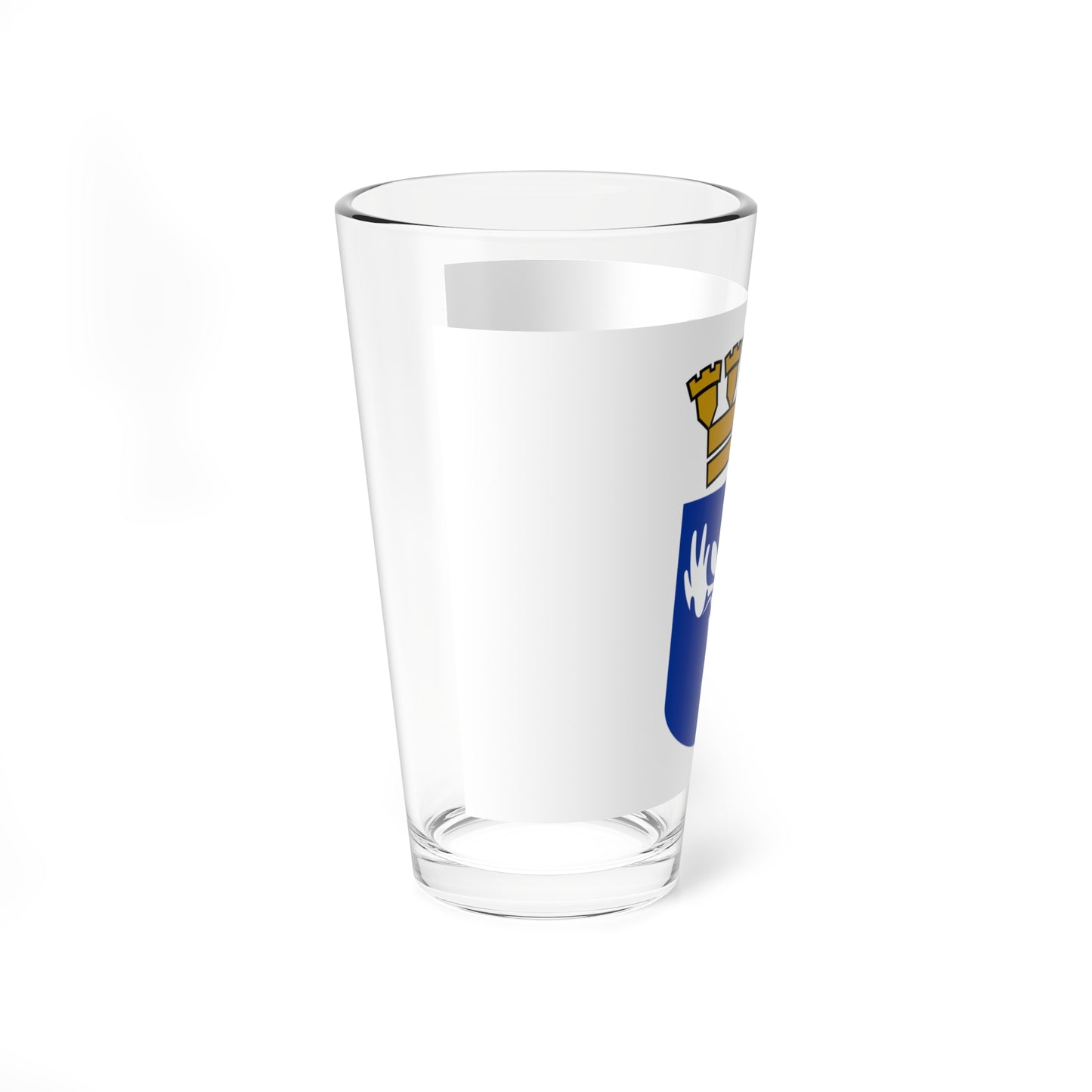 Flag of Ostersund (Sweden) Pint Glass 16oz