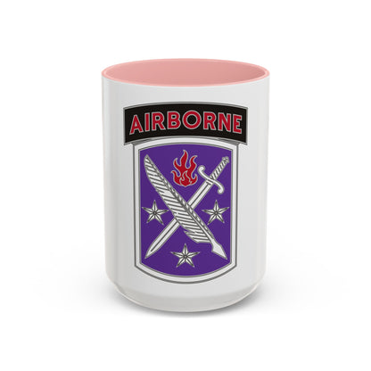 95 Civil Affairs Brigade (U.S. Army) Accent Coffee Mug