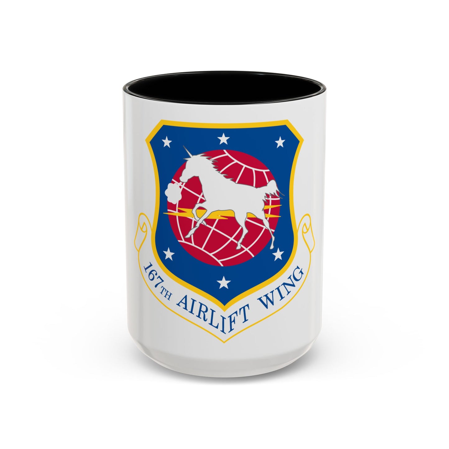 167th Airlift Wing (U.S. Air Force) Accent Coffee Mug