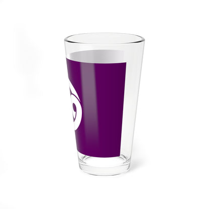 Flag of Nonoichi Ishikawa (Japan) Pint Glass 16oz