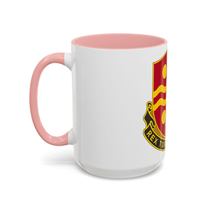 246 Field Artillery Battalion (U.S. Army) Accent Coffee Mug