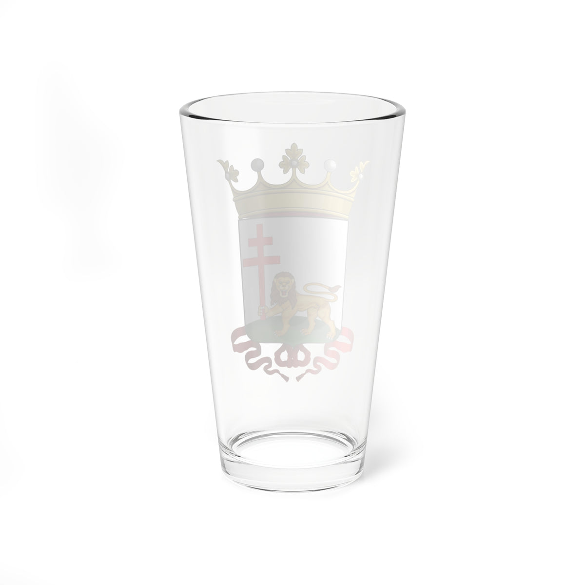 Reported Coat of arms of Ethiopian Empire (Ethiopia) (Coat of Arms) Pint Glass 16oz