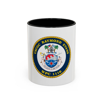 USCGC Raymond Evans WPC 1110 (U.S. Coast Guard) Accent Coffee Mug