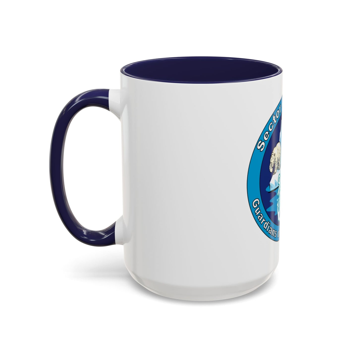 USCG Sector Anchorage (U.S. Coast Guard) Accent Coffee Mug