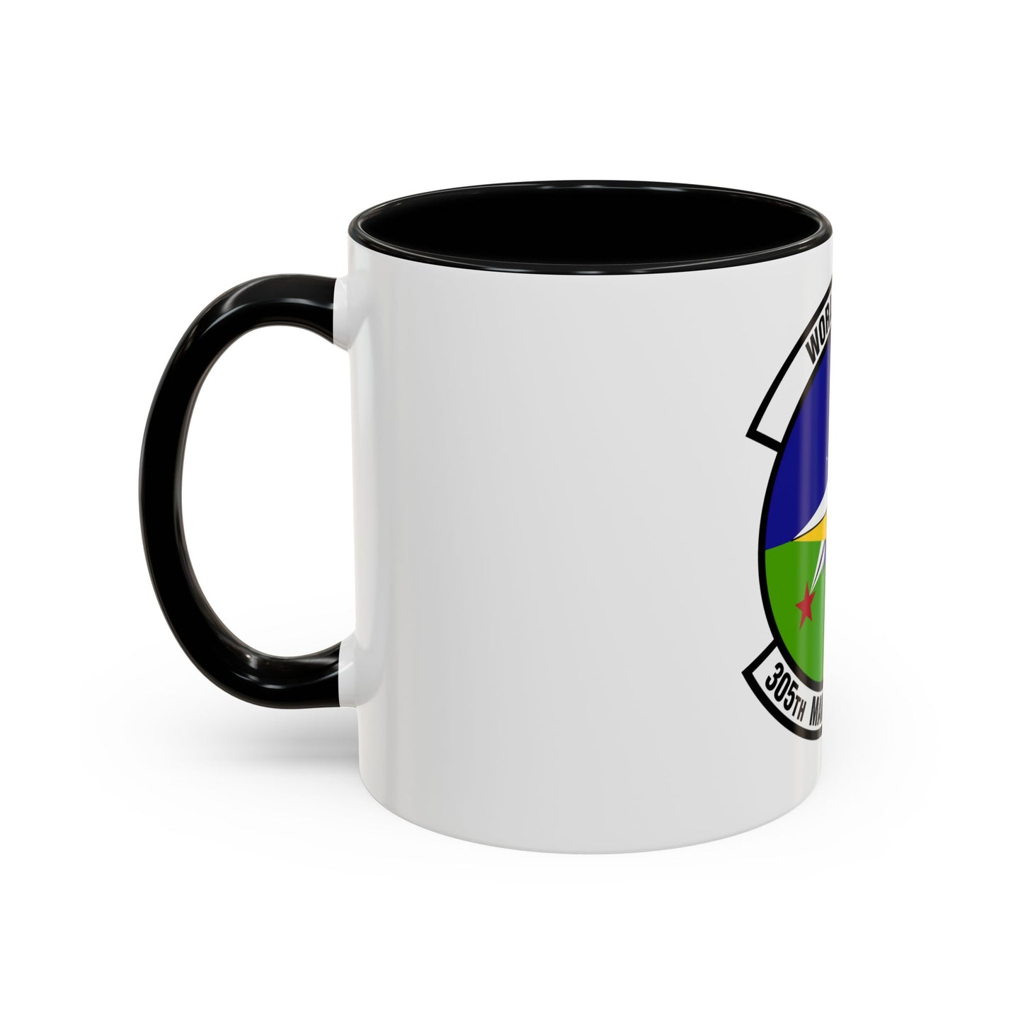 305 Maintenance Squadron AMC (U.S. Air Force) Accent Coffee Mug