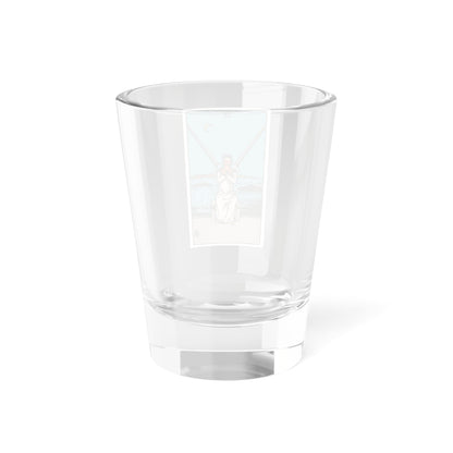 The 2 of Swords (Tarot Card) Shot Glass 1.5oz-Go Mug Yourself