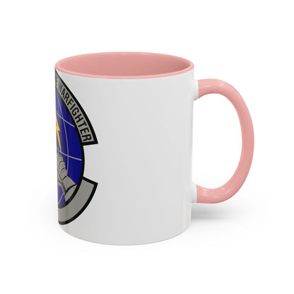 50 Communications Squadron USSF (U.S. Air Force) Accent Coffee Mug