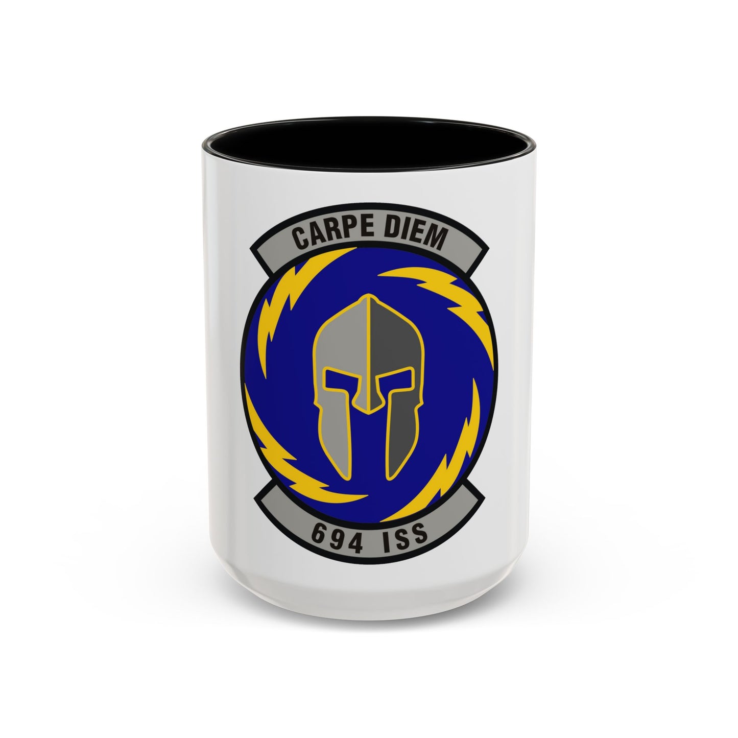 694th Intelligence Support Squadron (U.S. Air Force) Accent Coffee Mug