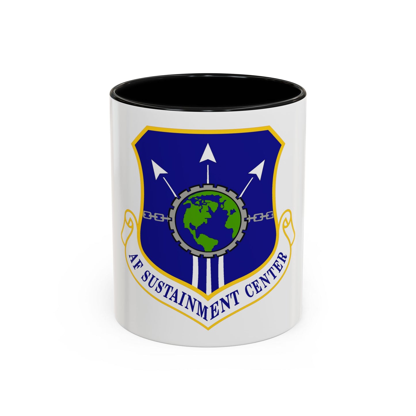 Air Force Sustainment Center (U.S. Air Force) Accent Coffee Mug