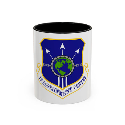 Air Force Sustainment Center (U.S. Air Force) Accent Coffee Mug