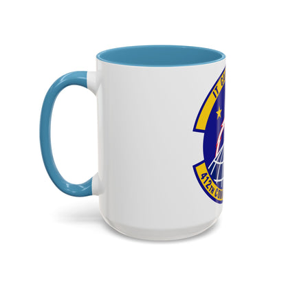 412th Communications Squadron (U.S. Air Force) Accent Coffee Mug