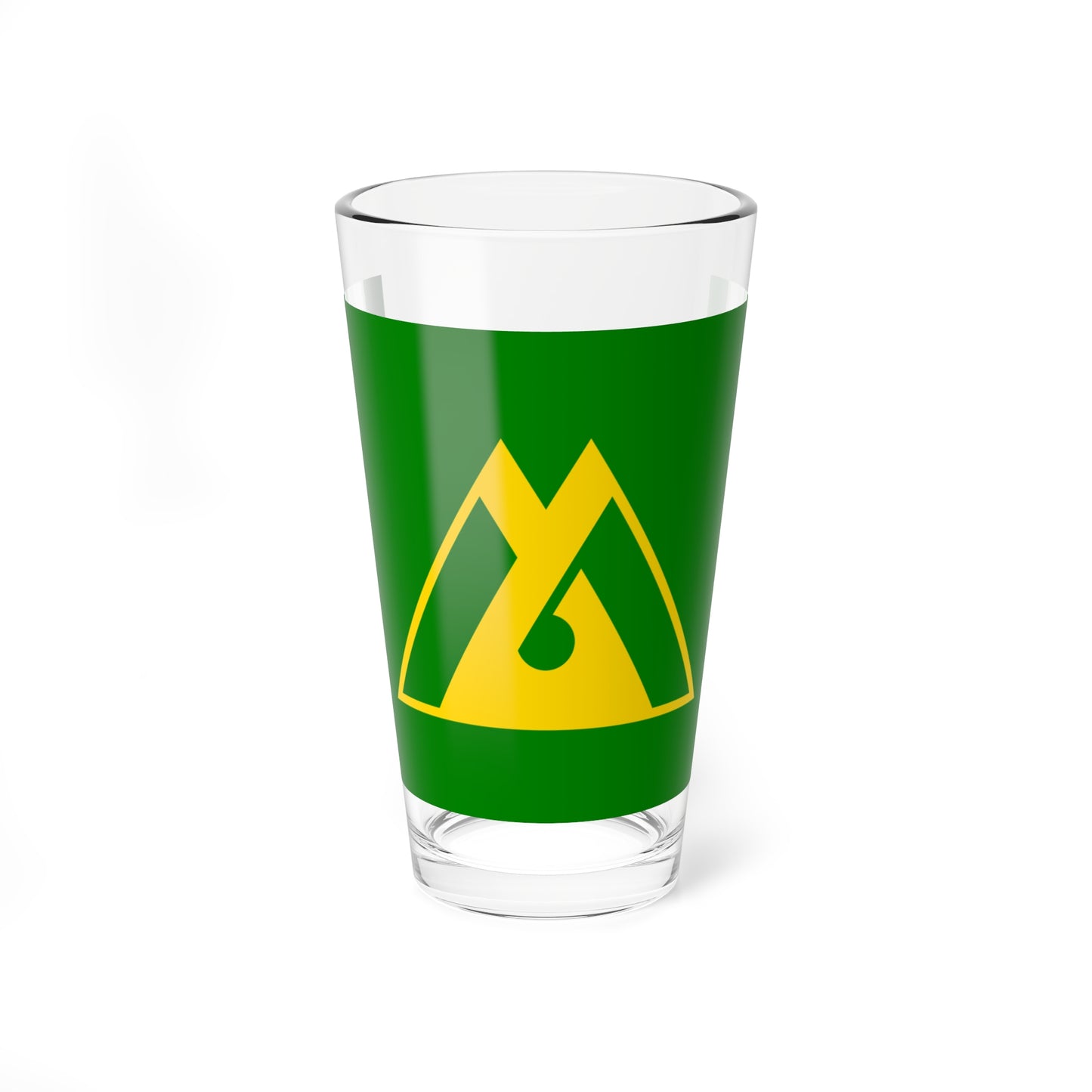 Flag of Toyama Prefecture 1957-1988 (Japan) Pint Glass 16oz