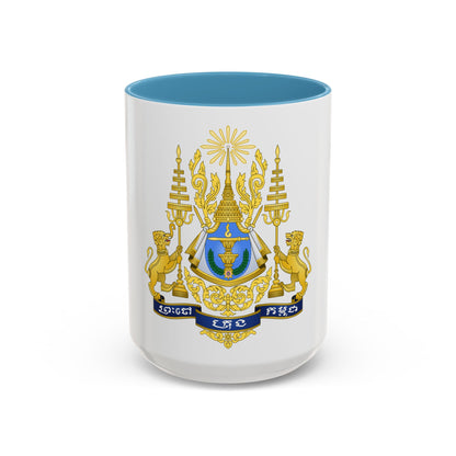 Royal arms of Cambodia - Accent Coffee Mug
