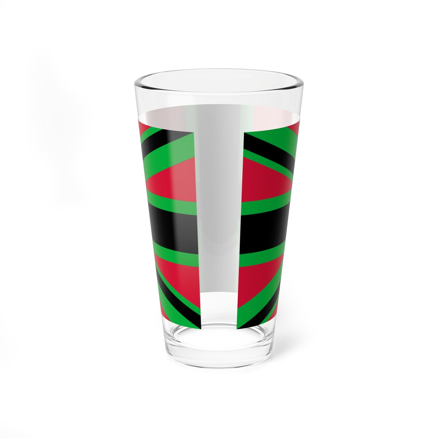 African Britain Flag (United Kingdom) Pint Glass 16oz