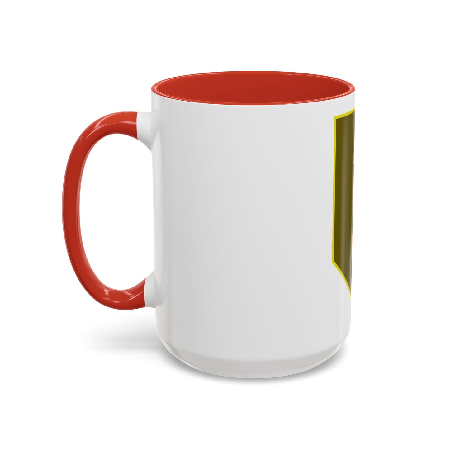 1st Infantry Division (U.S. Army) Accent Coffee Mug