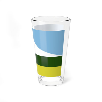 Flag of Oregon proposal Gerald H. Black (United States) Pint Glass 16oz