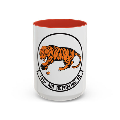 141 Air Refueling Squadron (U.S. Air Force) Accent Coffee Mug