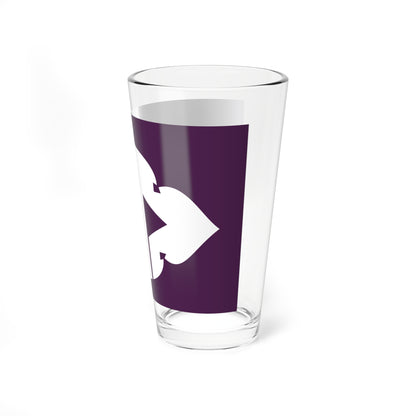 Flag of Takahashi Okayama (Japan) Pint Glass 16oz