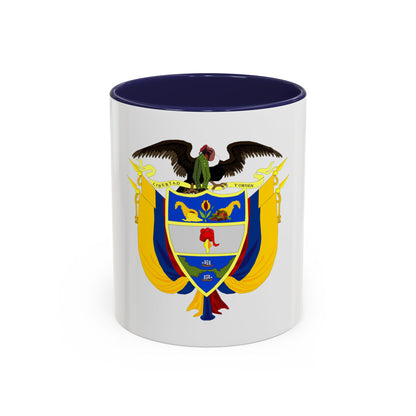 Coat of arms of Colombia 3 - Accent Coffee Mug