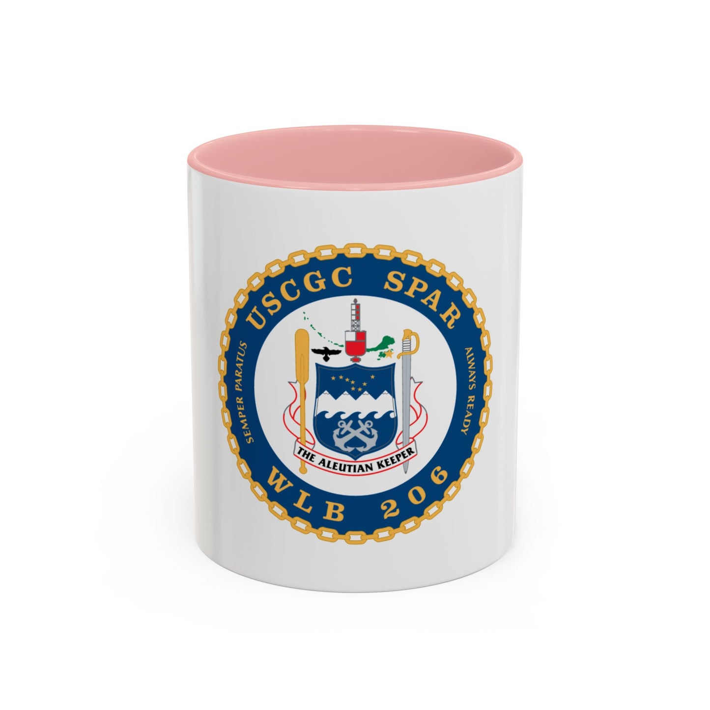 USCGC Spar WLB 206 (U.S. Coast Guard) Accent Coffee Mug