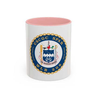USCGC Spar WLB 206 (U.S. Coast Guard) Accent Coffee Mug