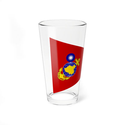 ROCMC Majors Flag 1964 (China) Pint Glass 16oz