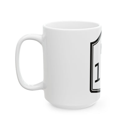 NY-x 1927 (New York) (Road Sign) White Coffee Mug