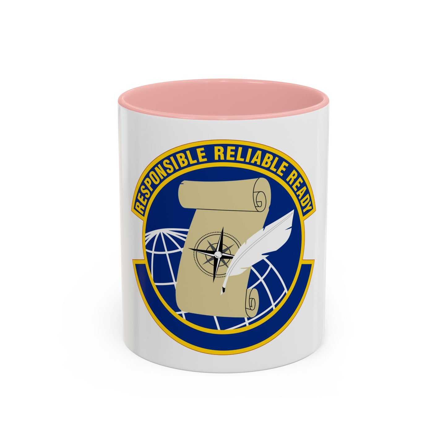 764 Enterprise Sourcing Squadron AFMC (U.S. Air Force) Accent Coffee Mug