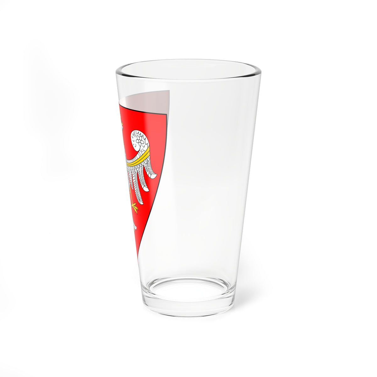 POL Eagle of WladislausI of Poland after 1320 (Poland) (Coat of Arms) Pint Glass 16oz