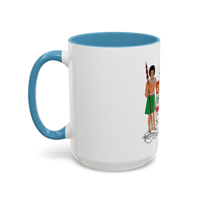 Coat of arms of Fiji - Accent Coffee Mug