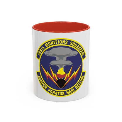 509th Munitions Squadron (U.S. Air Force) Accent Coffee Mug