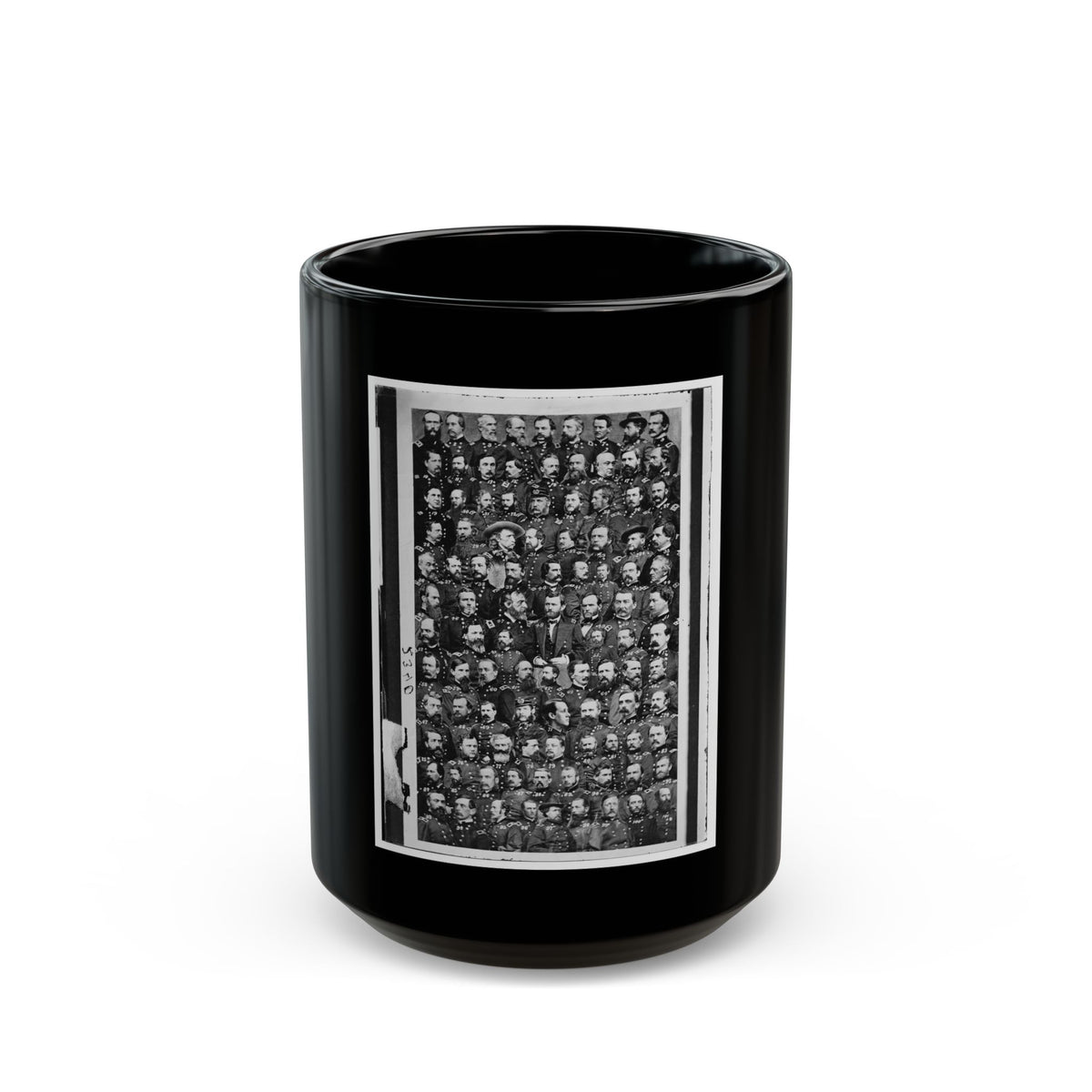 Untitled 003 (U.S. Civil War) Black Coffee Mug