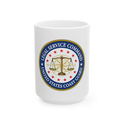 USCG Legal Service Command (U.S. Coast Guard) White Coffee Mug