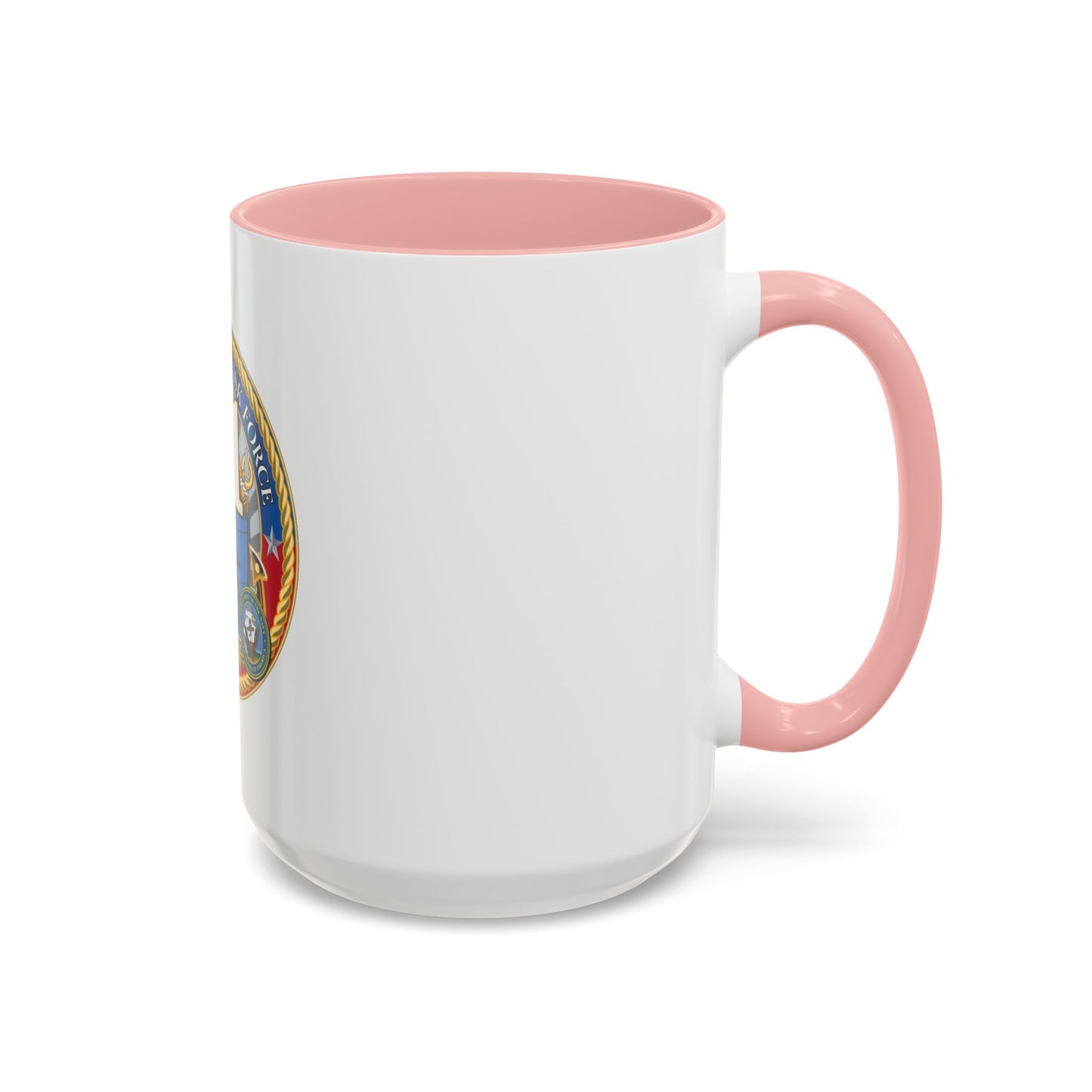 USCGC Command Task Force (U.S. Coast Guard) Accent Coffee Mug